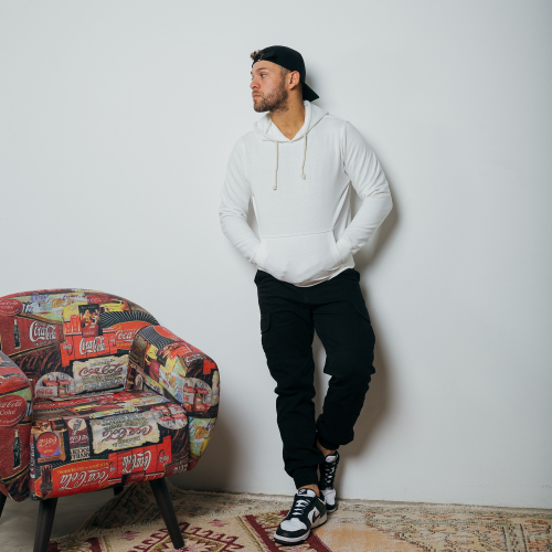 HOODIE LIBERATO BASICS BLANCO