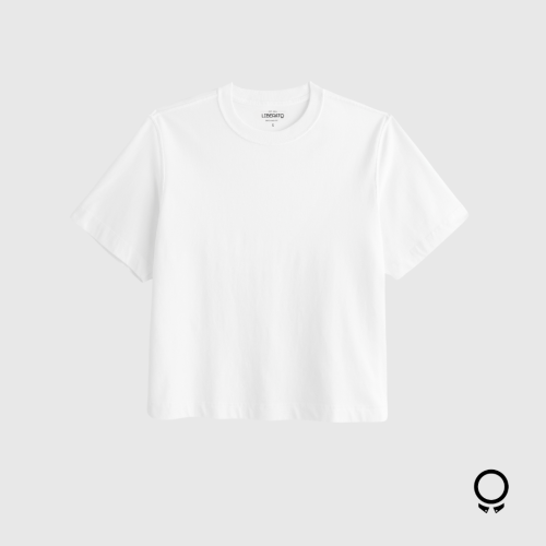 REMERA BOXY FIT PREMIUM 250GSM LIBERATO BASICS MARFIL