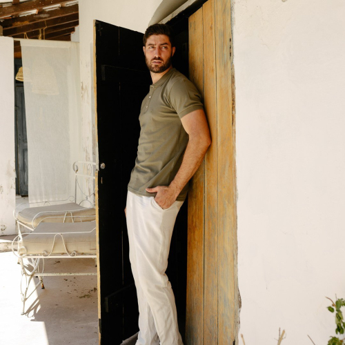 REMERA POLO LIBERATO BASICS VERDE
