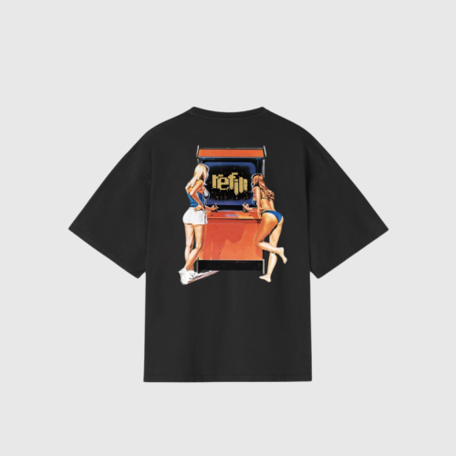 REMERA LIBERATO BASICS OVERSIZE NEGRA STREET FORMULA