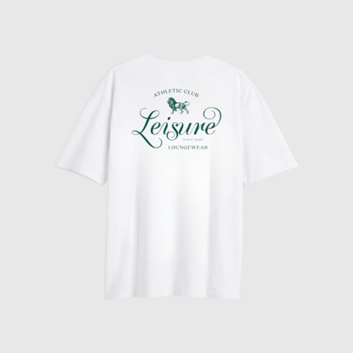 REMERA LIBERATO BASICS OVERSIZE MARFIL LEISURE LOUNGEWEAR