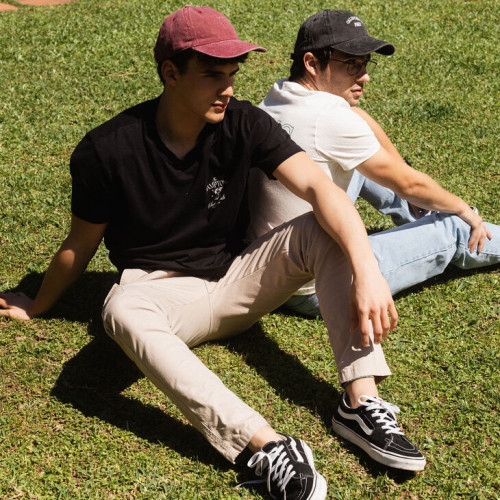 REMERA LIBERATO BASICS OVERSIZE NEGRA THE HAMPTONS SOCIAL CLUB