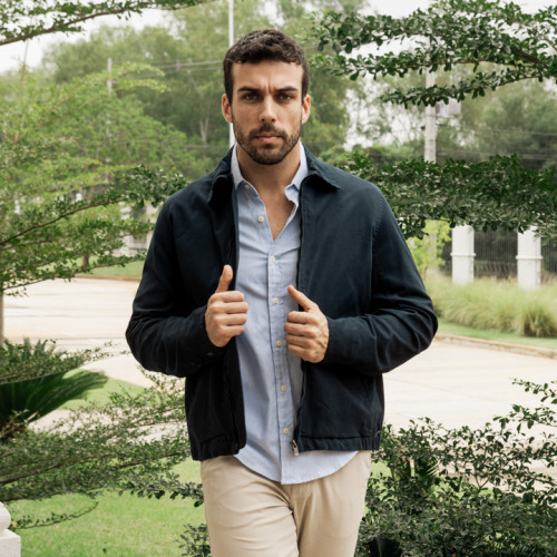 CAMPERA LIBERATO BASICS IVY AZUL MARINO