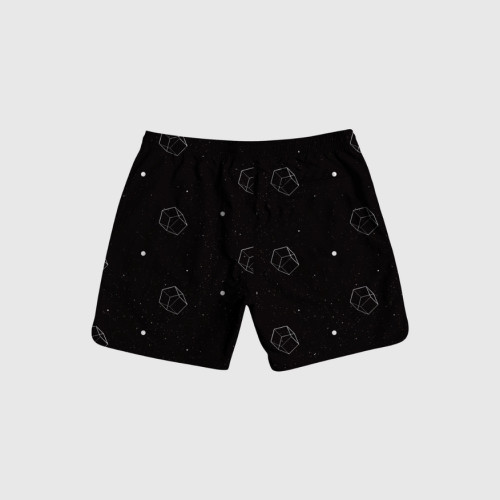 SHORT DE BAÑO LIBERATO NEGRO FIGURAS GEOMETRICAS