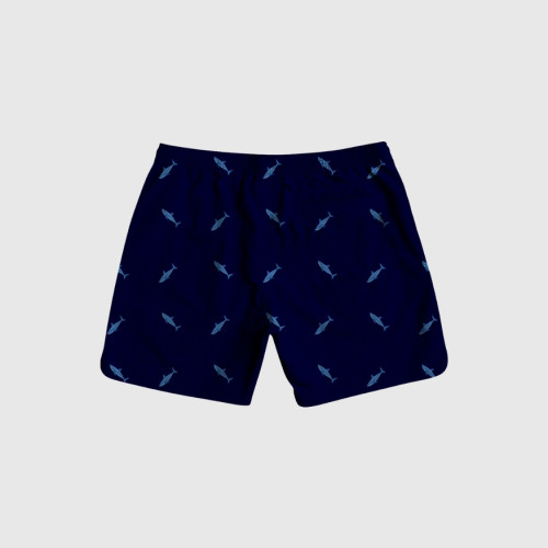 SHORT DE BAÑO LIBERATO AZUL TIBURONES