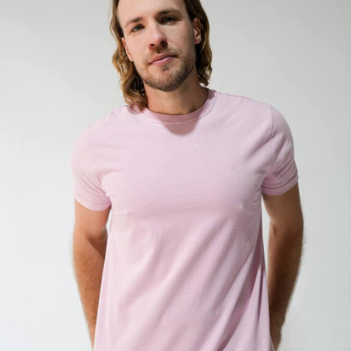 REMERA LIBERATO REGULAR FIT ROSADA