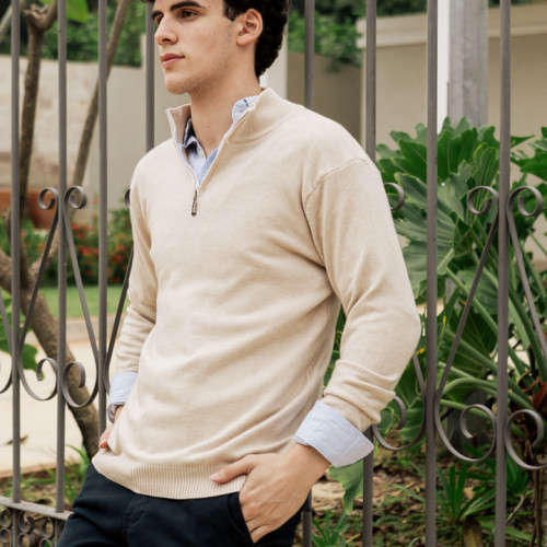 SWEATER LIBERATO BASICS BEIGE