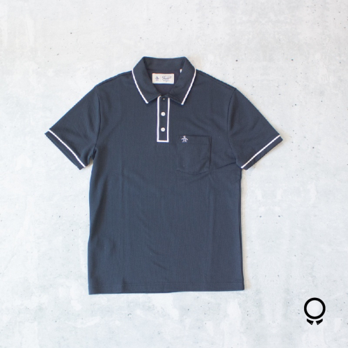 remera polo azul marino