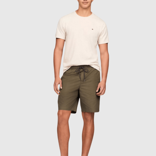 REMERA TOMMY HILFIGER BEIGE