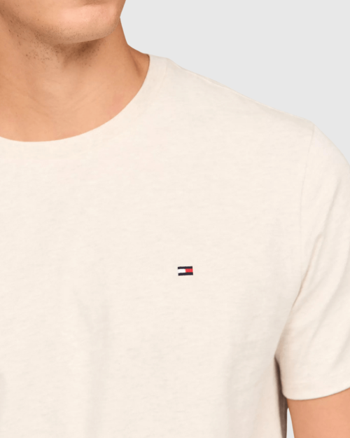 REMERA TOMMY HILFIGER BEIGE