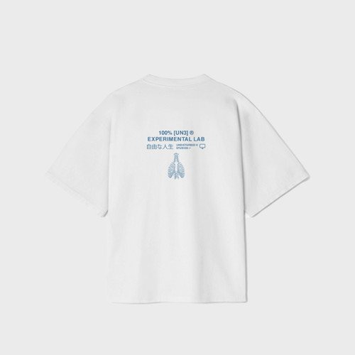 REMERA  OVERSIZE UNDISTURB3D EXPERIMENTAL UN3 250 GSM WHITE