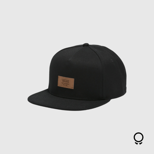 GORRA VANS OFF THE WALL PATCH SNAPBACK BLACK