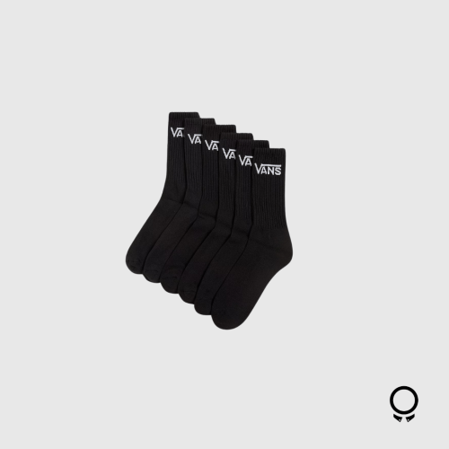 MEDIA VANS CLASSIC CREW NEGRA PACK 6