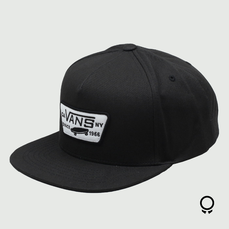 GORRA VANS FULL PATCH SNAPBACK NEGRO