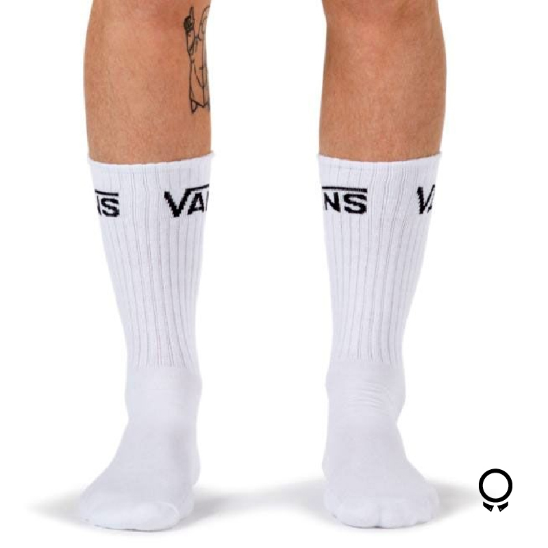 MEDIA CLASSIC CREW WHITE 6.5-9 3PK