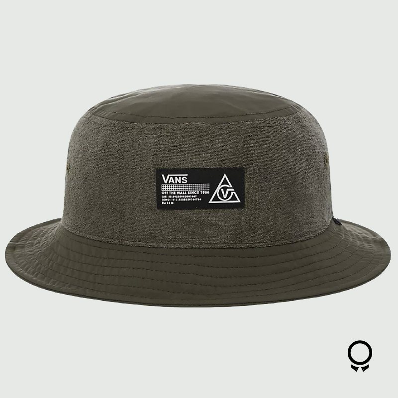 GORRA VANS UNDERTONE II BUCKET VERDE MUSGO