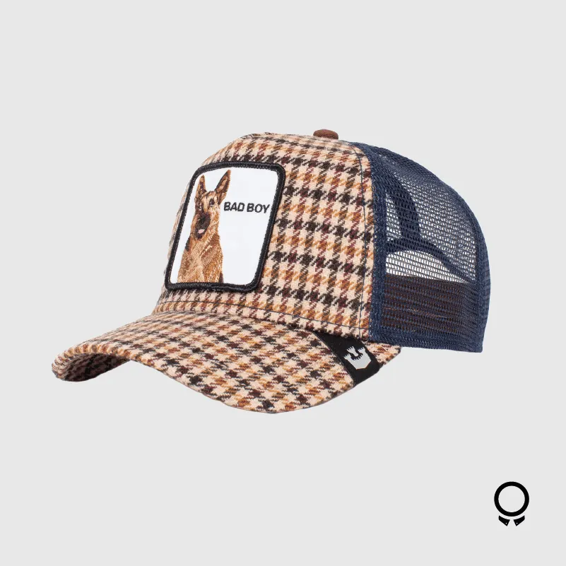 GORRA GOORIN BROS BIG BAD WOOF MARRON