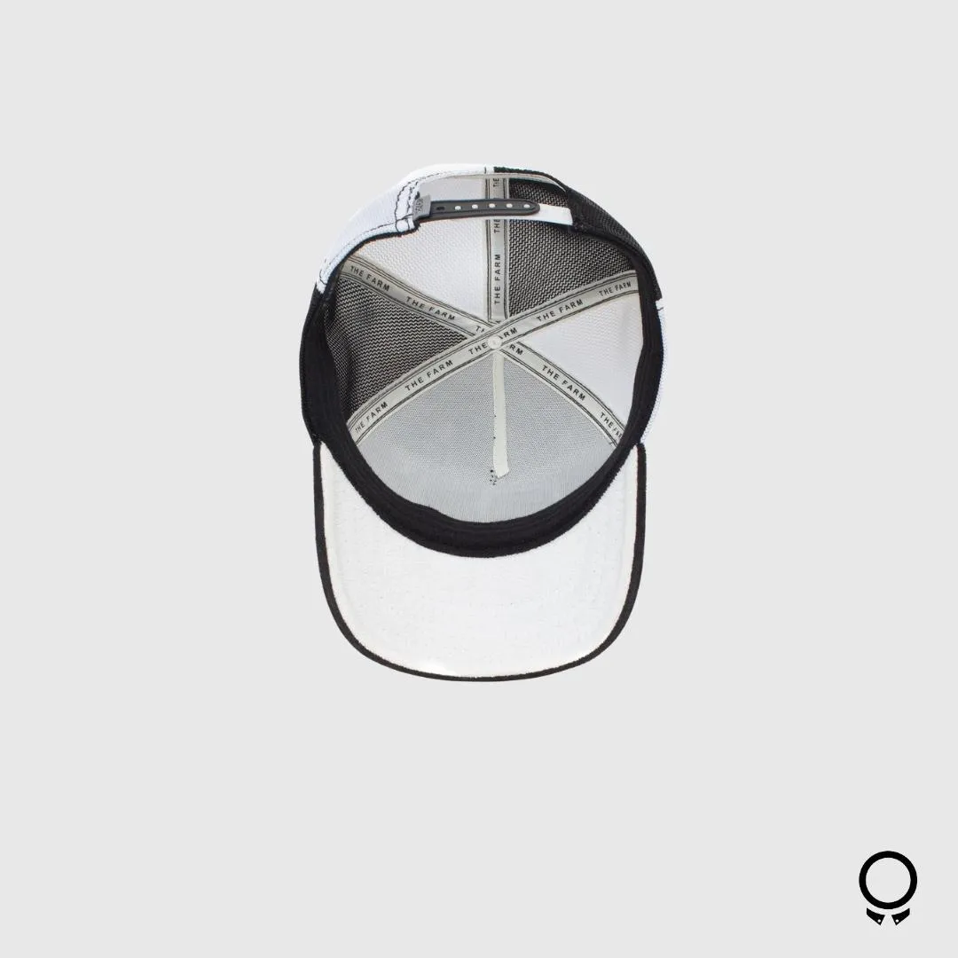 GORRA GOORIN BROS FINISH LAST BLANCO
