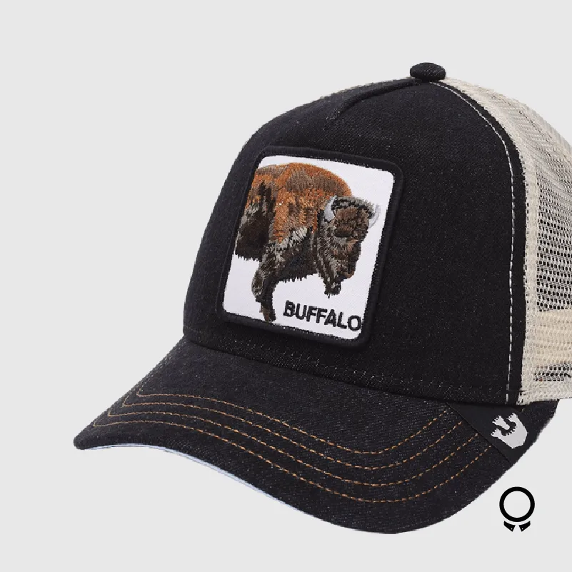 GORRA GOORIN BROS THE BUFFALO NEGRO