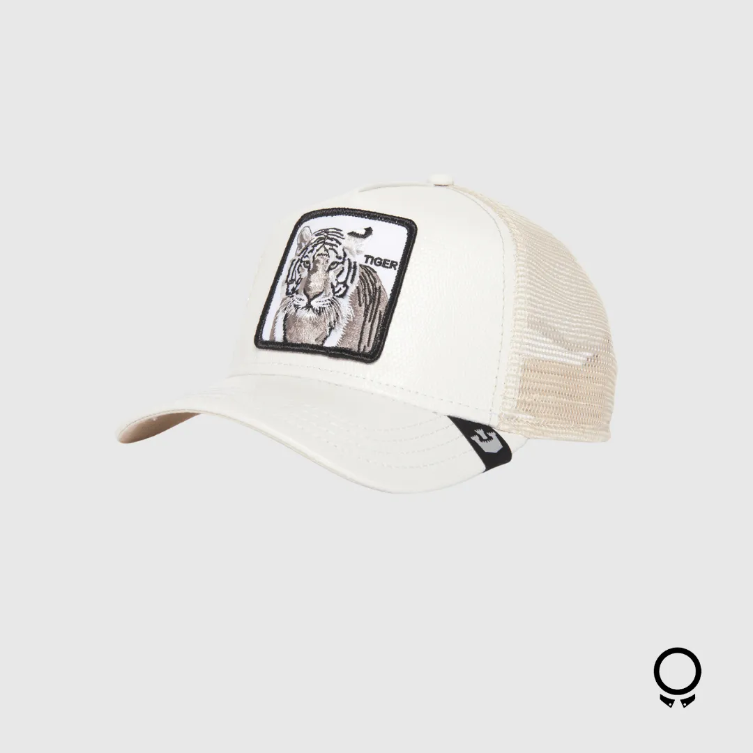GORRA GOORIN BROS BROS THE KILLER TIGER WHITE