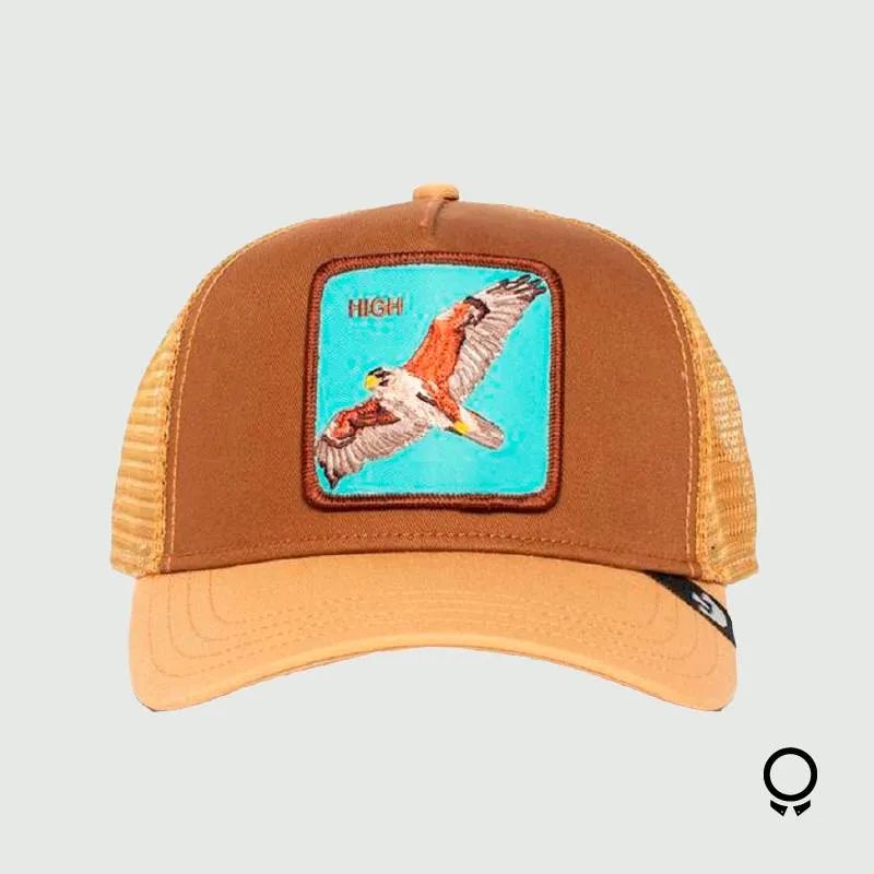 GORRA GOORIN BROS HIGH MARRON