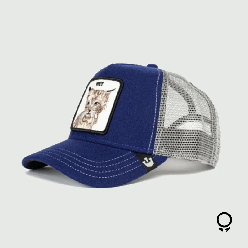 GORRA GOORIN BROS CLEAN CAT BLUE