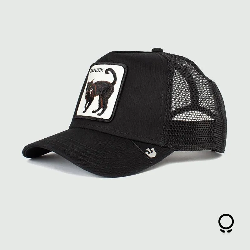 GORRA GOORIN BROS BAD LUCK CAT NEGRO