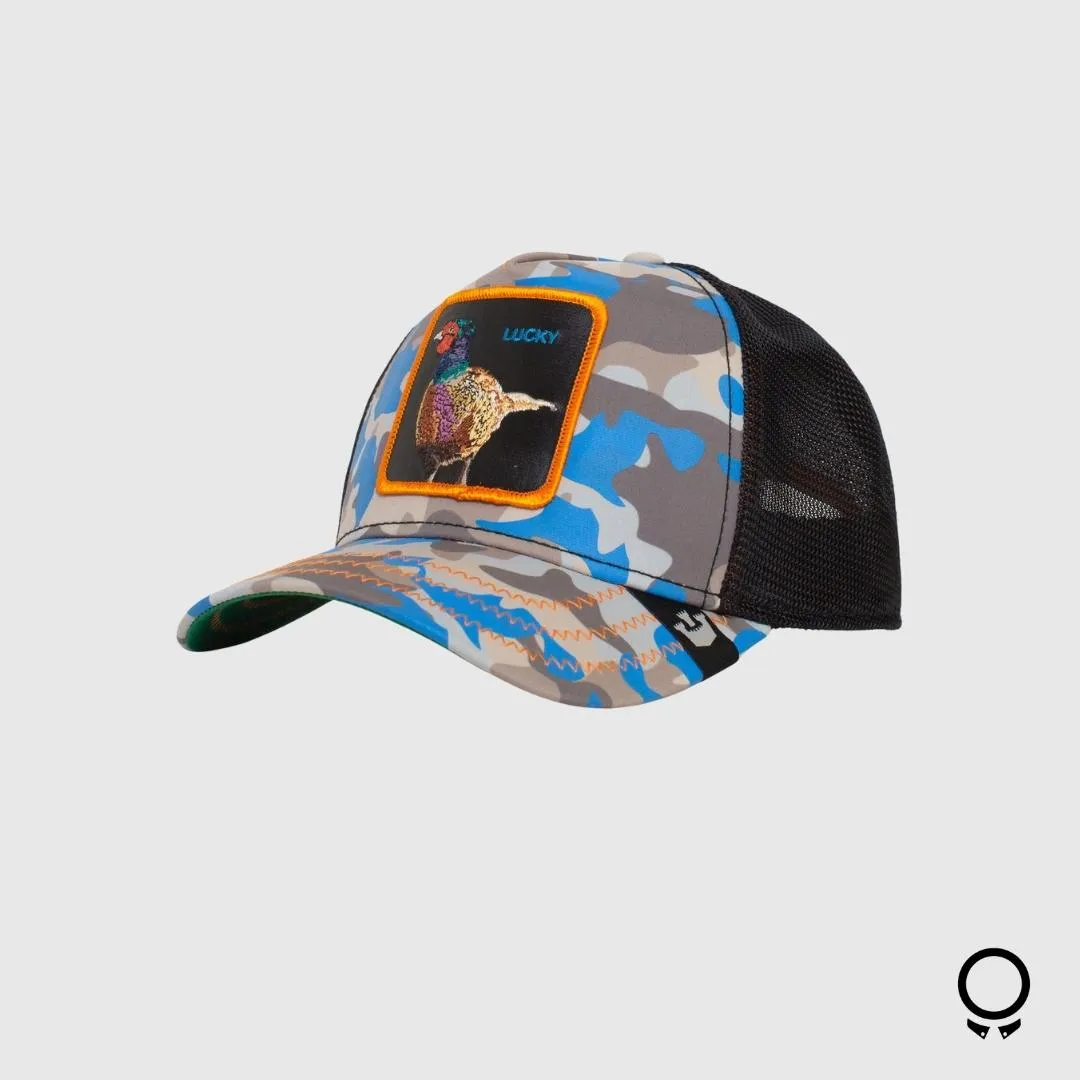 GORRA GOORIN BROS LUCK STAYS DOWN AZUL CAMO
