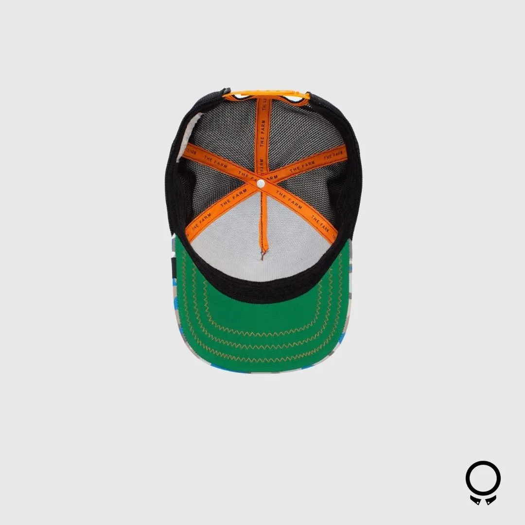 GORRA GOORIN BROS LUCK STAYS DOWN AZUL CAMO