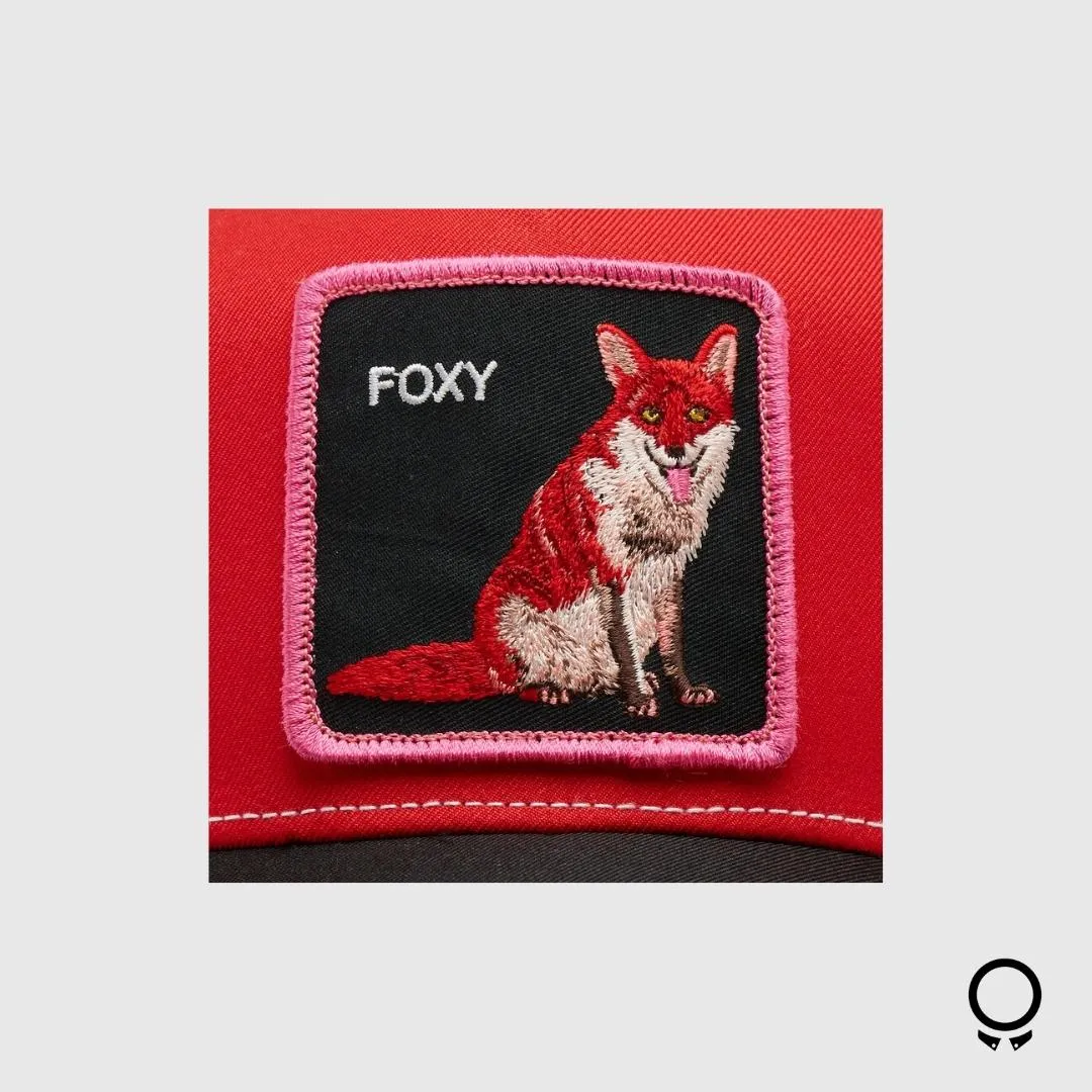 GORRA GOORIN BROS FOX TRIP ROJO