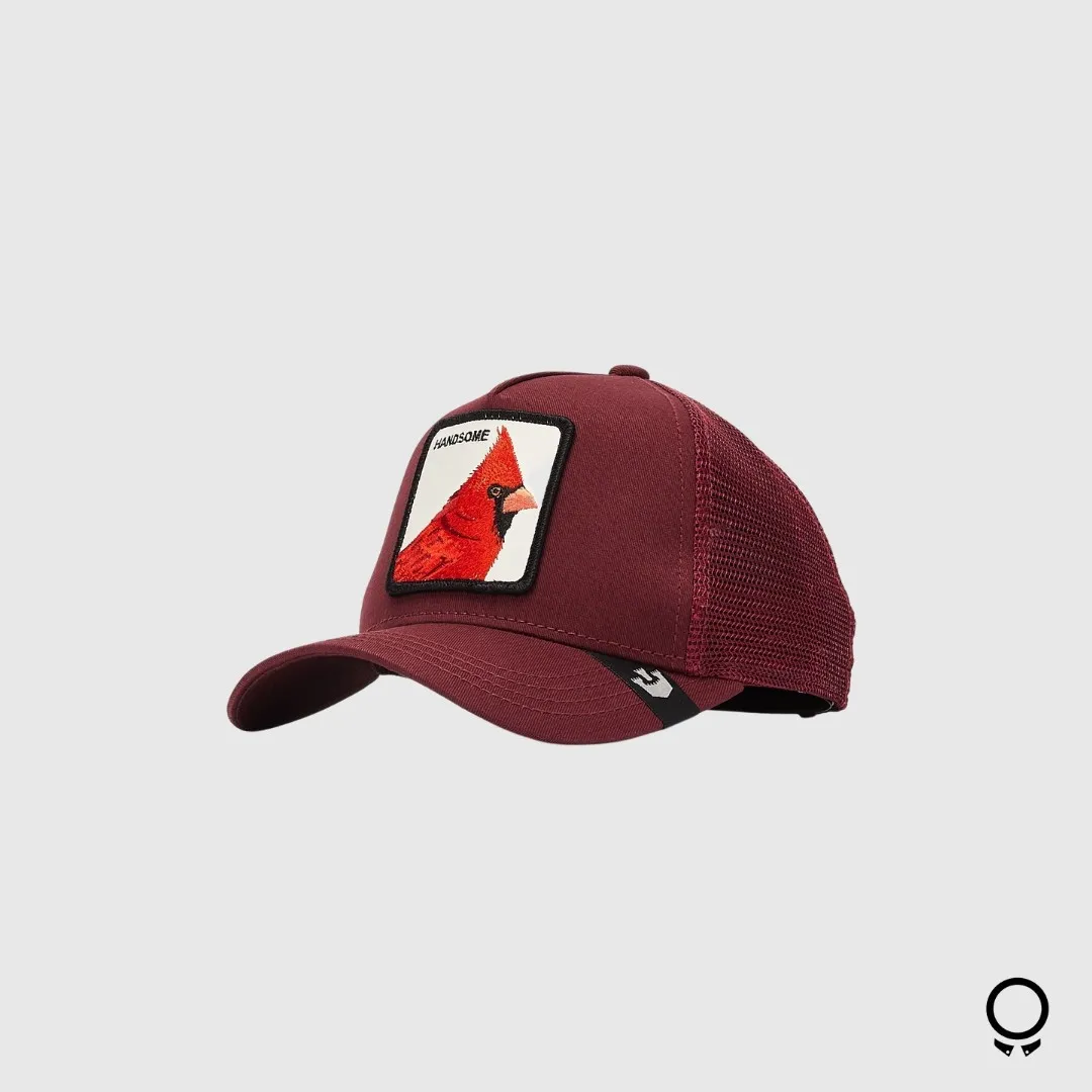 GORRA GOORIN BROS HANDSOME TRUCKIN BORDO