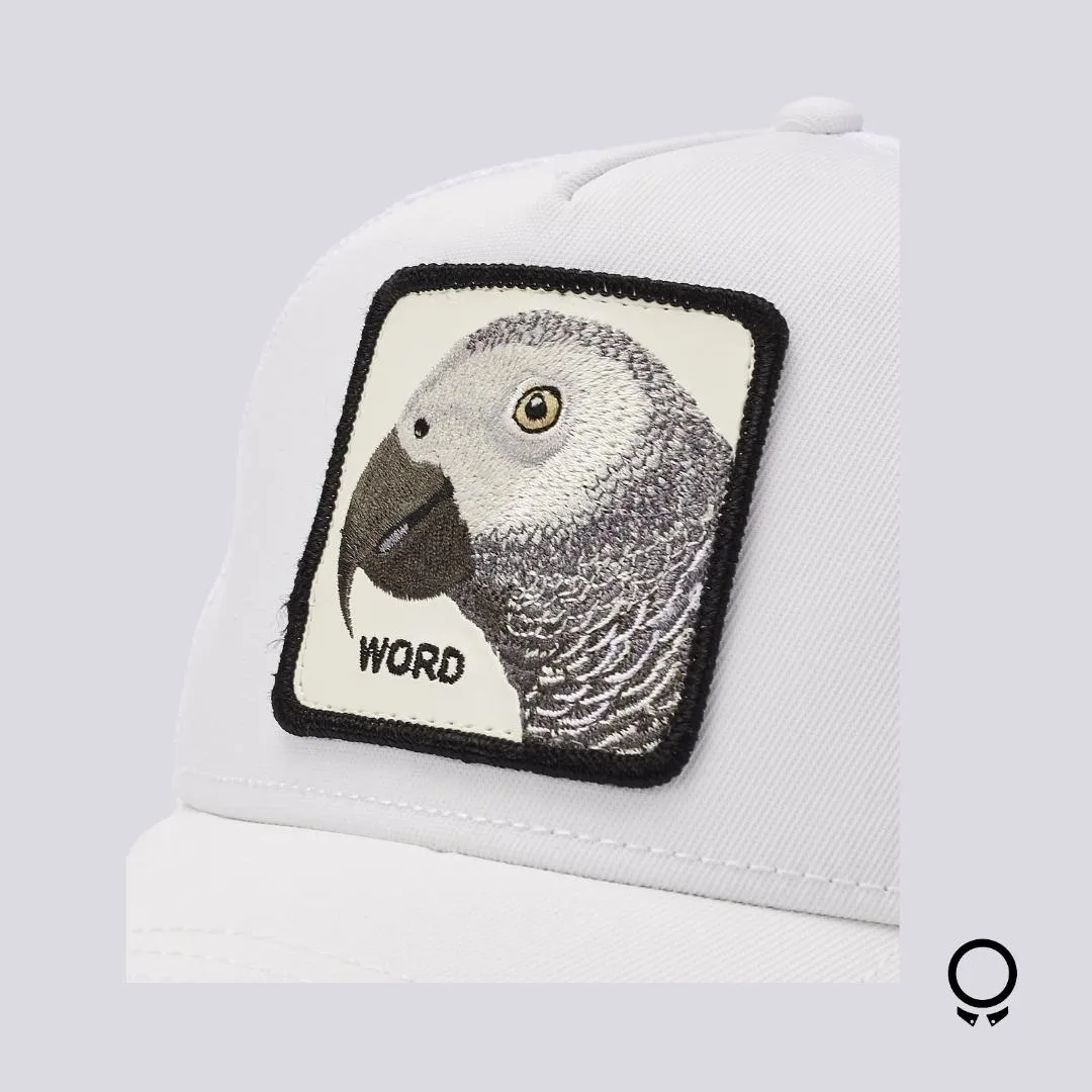 GORRA GOORIN BROS PLATINUM WORD CORE WHITE