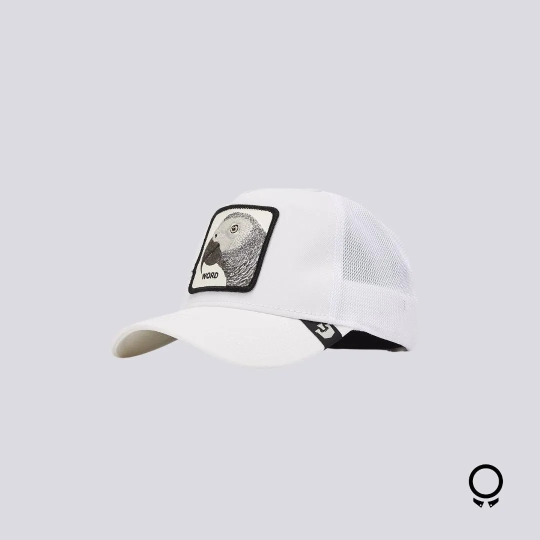GORRA GOORIN BROS PLATINUM WORD CORE WHITE