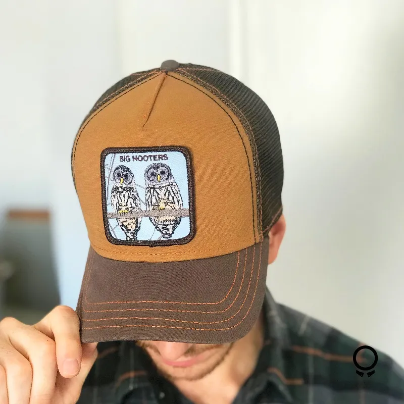 GORRA GOORIN BROS BIG HOOTERS MARRON