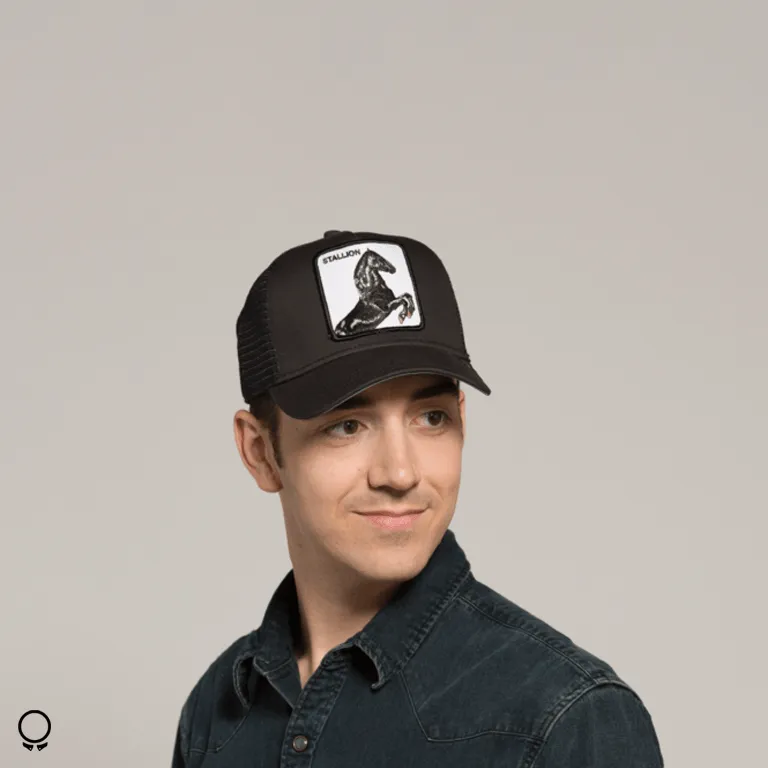 GORRA GOORIN BROS STALLION NEGRO