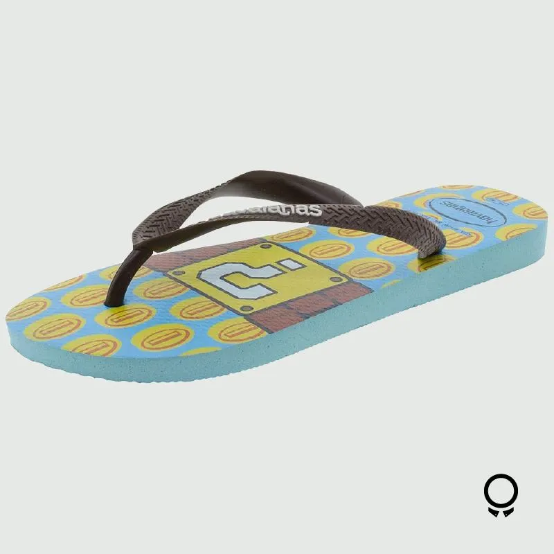 ZAPATILLA HAVAIANA MARIO BROS ICE BLUE