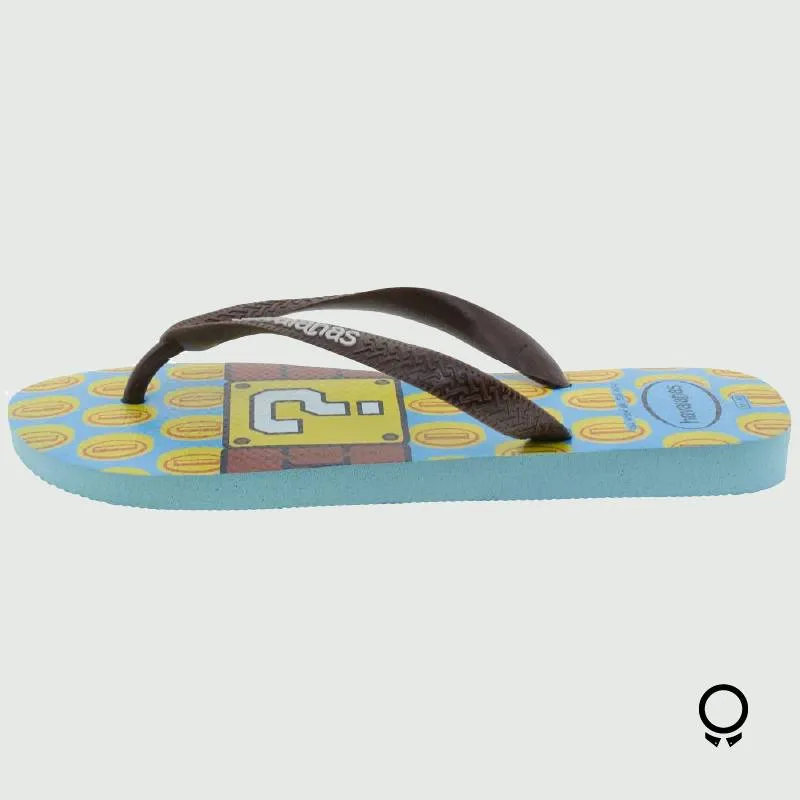 ZAPATILLA HAVAIANA MARIO BROS ICE BLUE