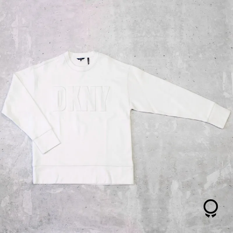 SUDADERA DKNY BLANCA