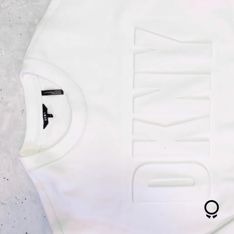 SUDADERA DKNY BLANCA