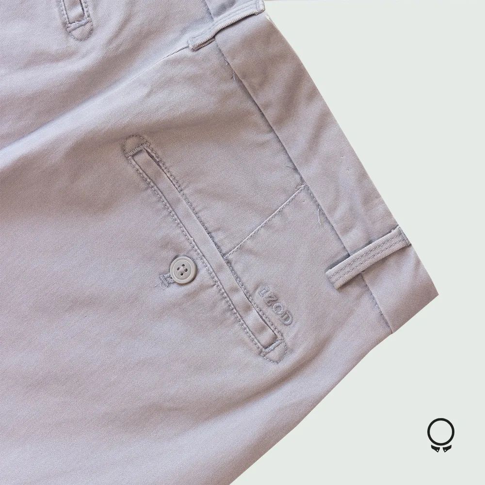 PANTALON CHINO  IZOD GRIS