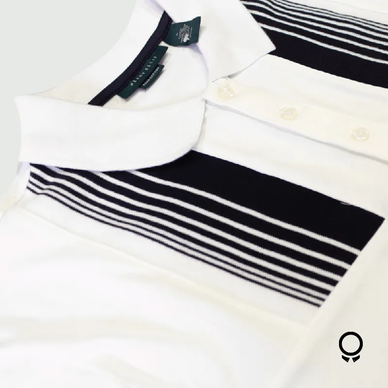 POLO PERRY ELLIS BLANCO