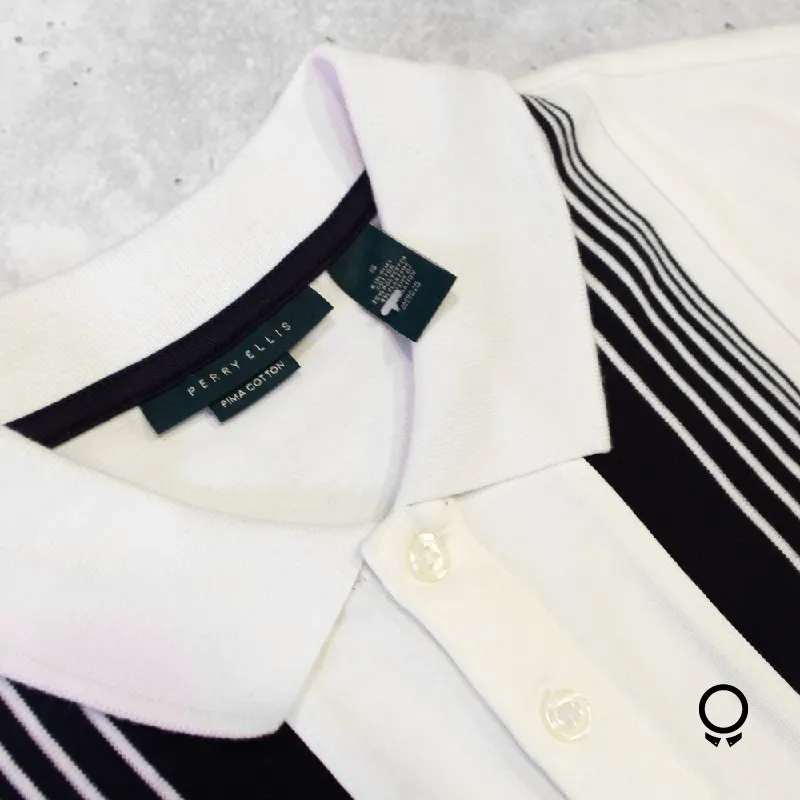 POLO PERRY ELLIS BLANCO