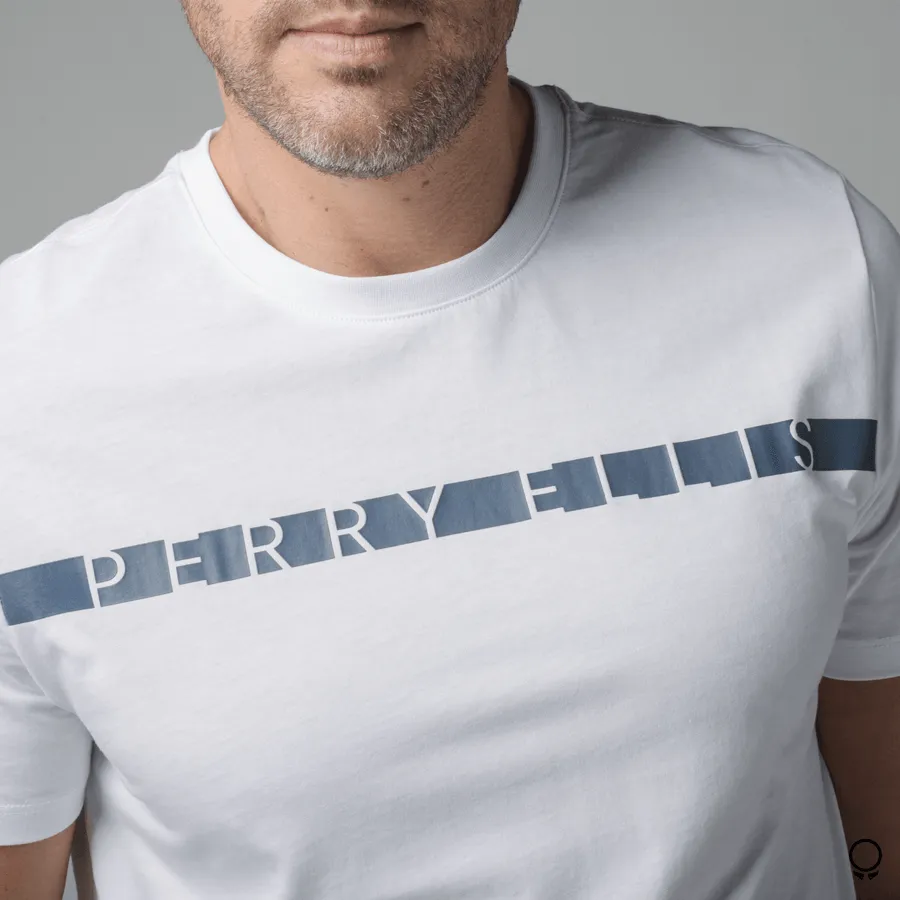 T-SHIRT PERRY ELLIS BLANM