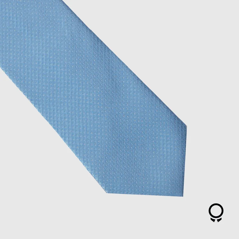 CORBATA PERRY ELLIS CELESTE CON PATRONES