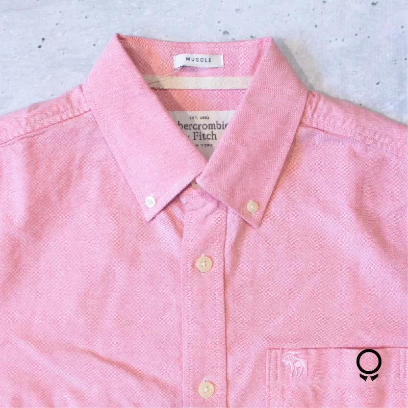 CAMISA ABERCROMBIE MANGAS LARGAS ROSADA