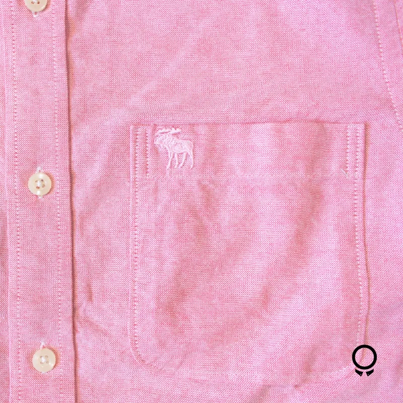 CAMISA ABERCROMBIE MANGAS LARGAS ROSADA