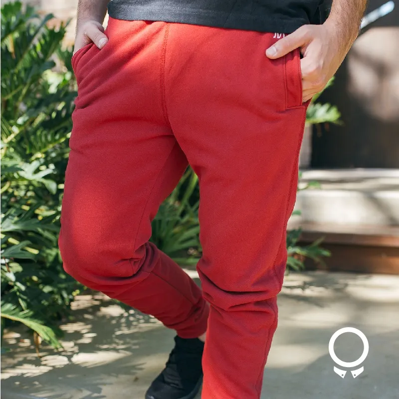 JOGGER DEPORTIVO ABERCROMBIE BORDO