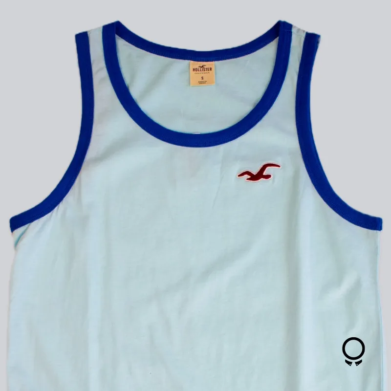 CAMISILLA HOLLISTER TURQUESA