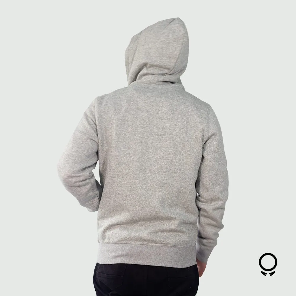 CAMPERA ABERCROMBIE CON CAPUHA GRIS