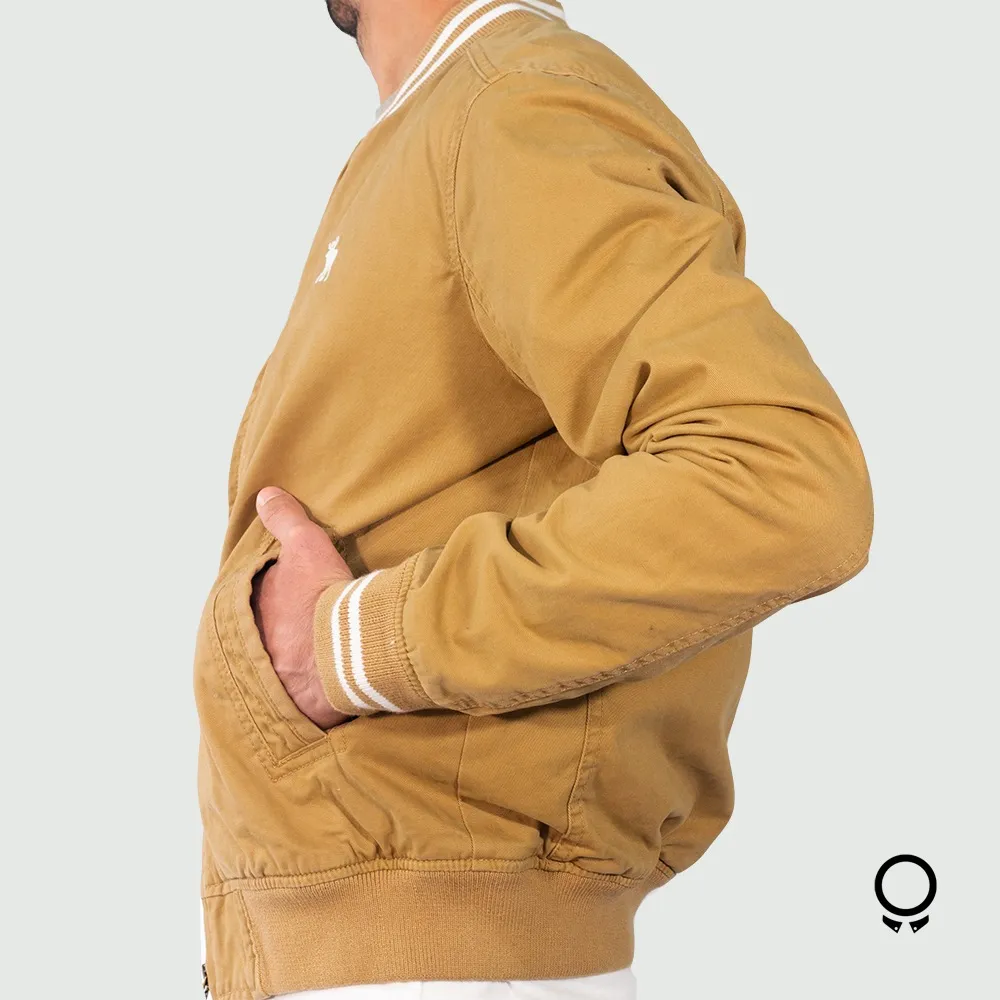 BOMBERJACKET ABERCROMBIE BEIGE